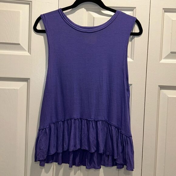 Chaser Purple Sleeveless Top, Size Medium - Picture 1 of 8
